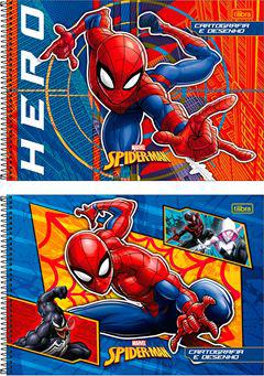 CADERNO TILIBRA CARTOGRAFIA SPIDERMAN CD