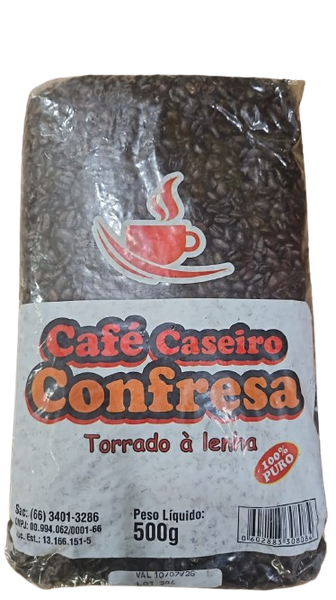 CAFE CASEIRO CONFRESA TORRADO 500G