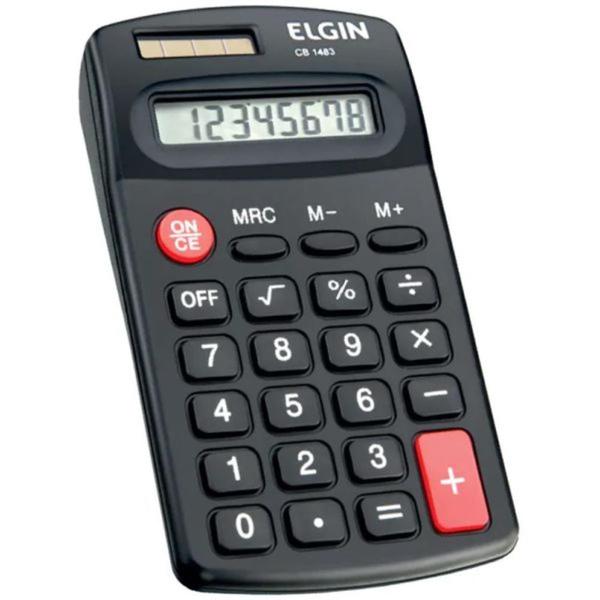 CALC ELGIN SOLAR BOLSO 8DIG CB1485