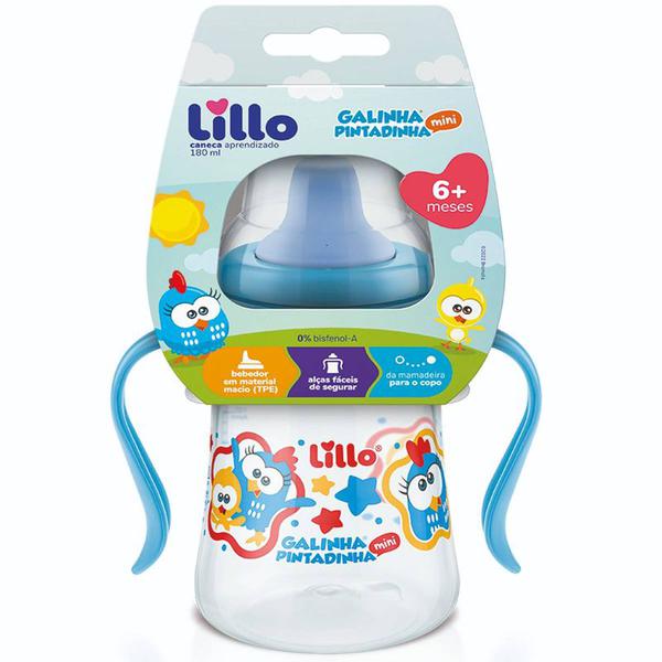 CANECA APREN GALINHA PINTADINHA 180ML