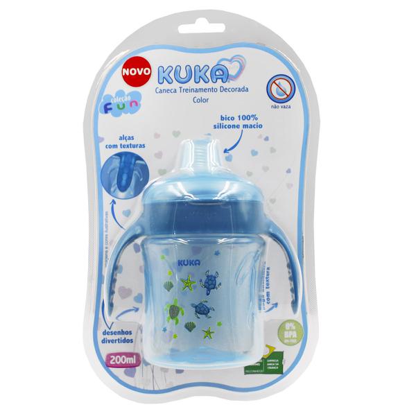 CANECA KUKA DECOR TREINA ZUL 200ML 6186