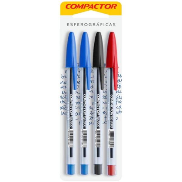 CANETA COMPACTOR 1.0 AZ/PTO/VERM