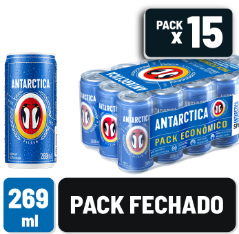 CERV ANTARCTICA PILSEN LT 269ML MULTPACK