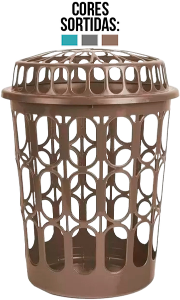 CESTO PLAST PURA CASA 30LT TELAD C/TPA