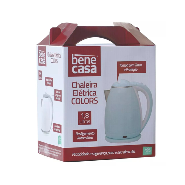 CHALEIRA ELETRICA COLORS 1,8L 220V SORTI
