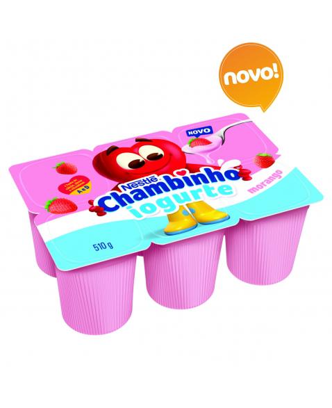 IOG NESTLE CHAMBINHO POLPA 510GR MORANGO