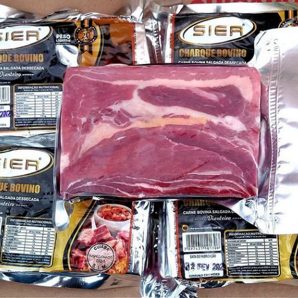 CHARQUE SIER SALGADA DESSECADA 500GR
