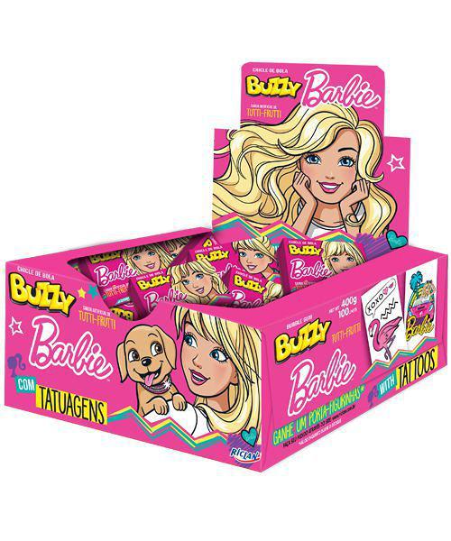 CHICLE BUZZY BARBIE T.FRUTTI 360G