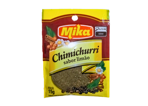 CONDIM MIKA CHIMICHURRI SABOR LIMAO 15G