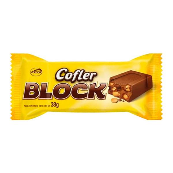 CHOC TABLETE BLOCK 38GR