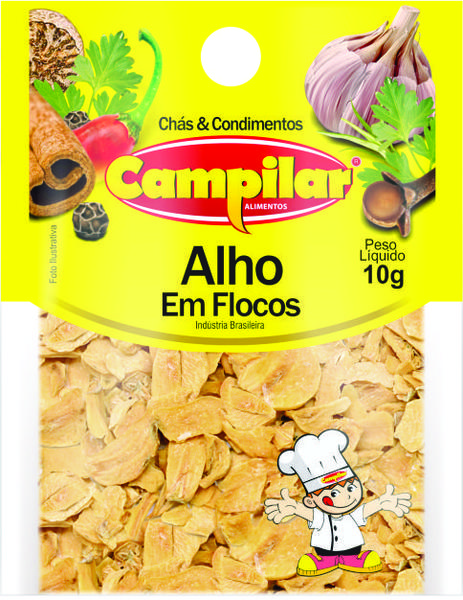 COND CAMPILAR ALHO DESID FLOCOS 10G