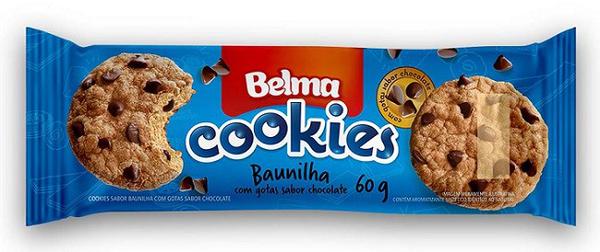 COOKIE BELMA BAUNILHA COM GOTAS 60G