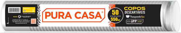 COPO DESC 550ML PP LISO TRANSP PURA CASA