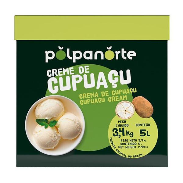 CREME DE CUPUACU POLPA NORTE CX 5L 3,4KG