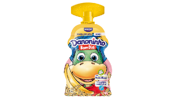 DANONINHO BOM DIA BANANA/AVEIA 70G