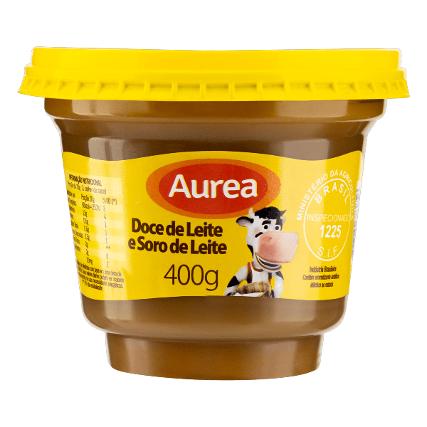 DOCE DE LEITE SORO DE LEITE AUREA 400G