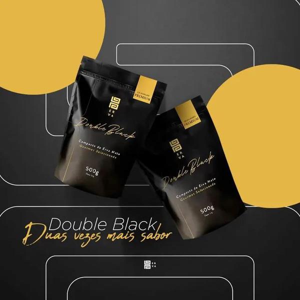 ERVA MATE BLACK 500G DOUBLE BLACK