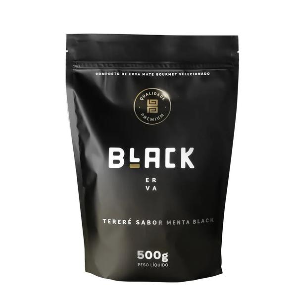 ERVA MATE BLACK 500G MENTA BLACK