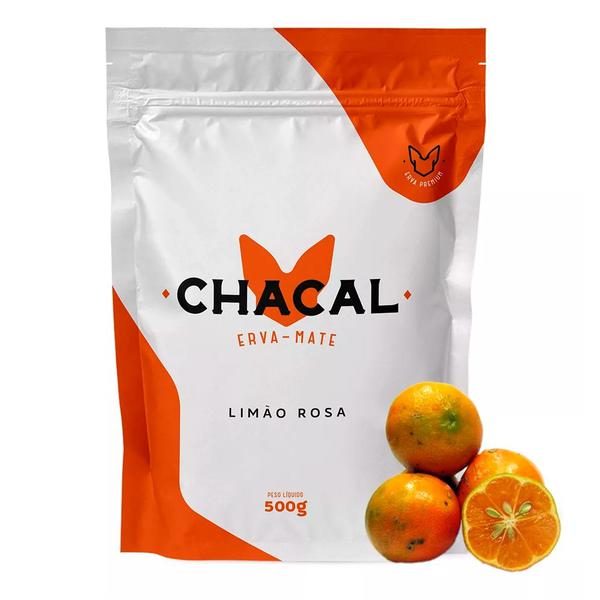 ERVA MATE CHACAL 500G LIMAO ROSA