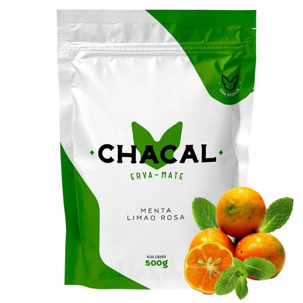 ERVA MATE CHACAL 500G MENTA LIMAO ROSA