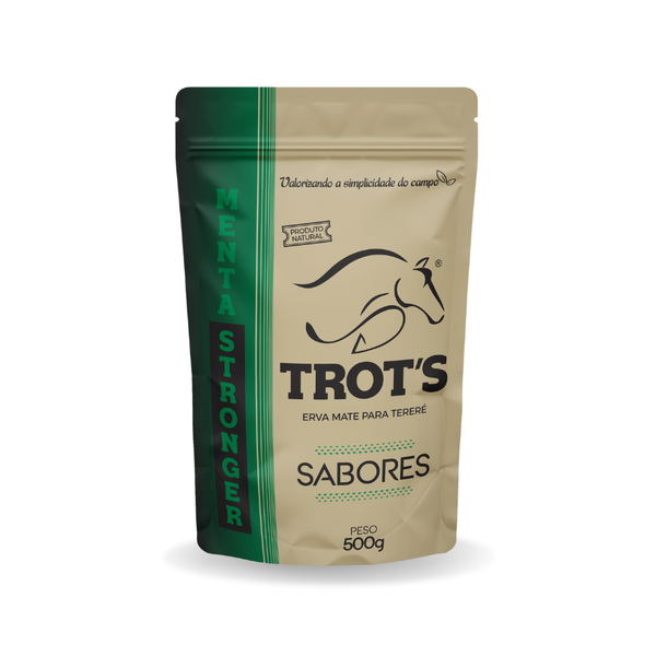 ERVA MATE TROTS 500G MENTA STRONGER