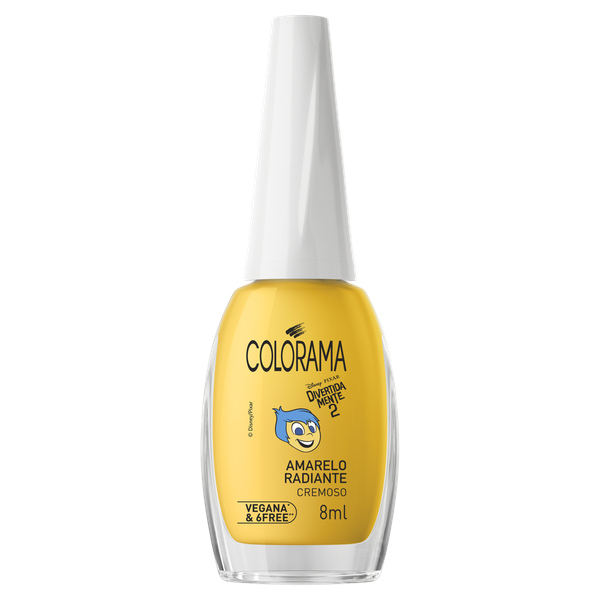 ESMALTE COLORAMA DIV 8ML AMARELO RADIANT