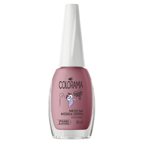 ESMALTE COLORAMA DIV 8ML MEDO NA MEDIDA