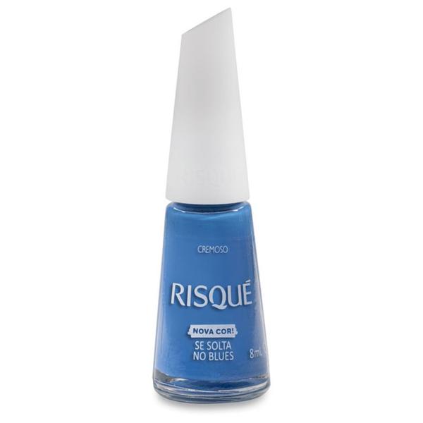 ESMALTE RISQUE 8ML CREME SE SOLTA NO BLU