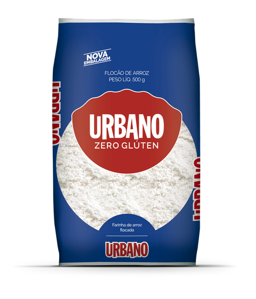 FARINHA DE ARROZ FLOCADA URBANO 500GR