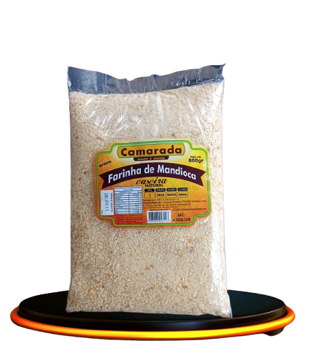 FARINHA DE MANDIOCA CAMARADA 800G NATURA