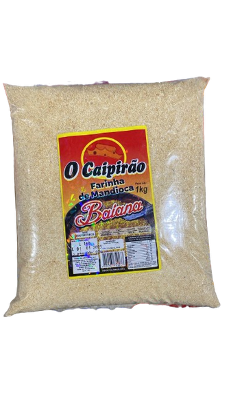 FARINHA DE MANDIOCA CAIPIRAO 1KG BAIANA