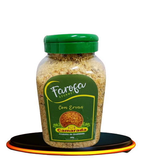 FAROFA CAMARADA GOURMET 300G ERVAS