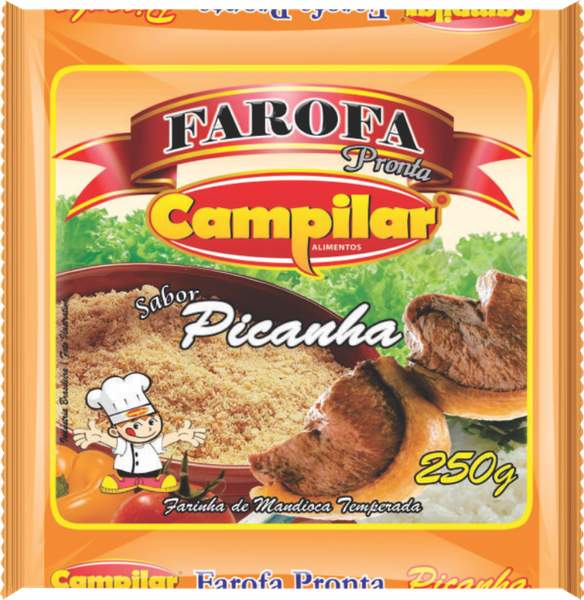 FAROFA DE MAND CAMPILAR 250G PICANHA