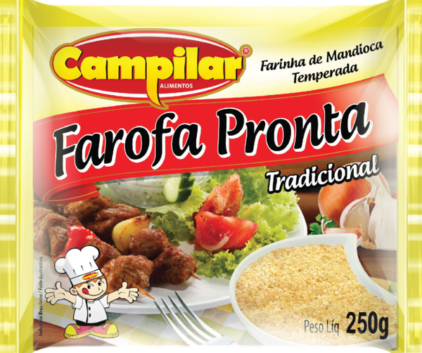 FAROFA DE MAND CAMPILAR 250G TRADICIONAL