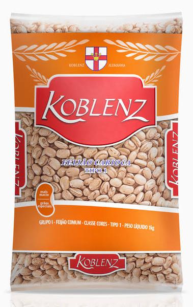 FEIJAO CARIOCA KOBLENZ TP-1 1KG
