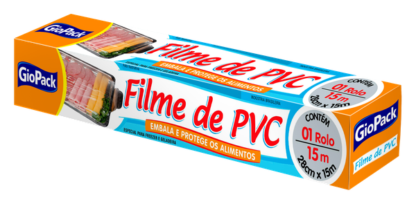 FILME PVC GIOPACK 28CMX15M