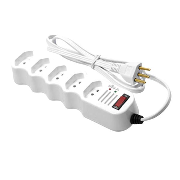 FILTRO LINHA ILUMI BIVOLT 5 TOM 1MT BCO