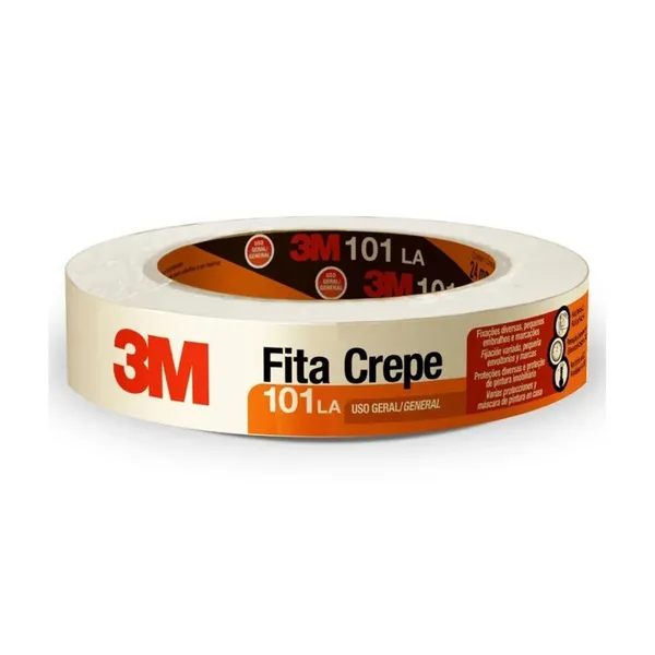 FITA CREPE 3M USO GERAL 18X50CM