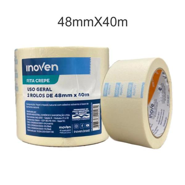 FITA CREPE 48MMX40M INOVEN