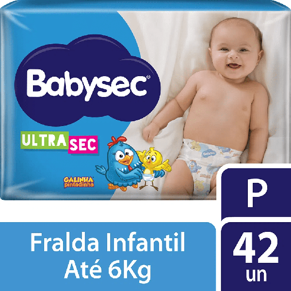 FRALDA BABYSEC ULTRA MEGA P C/42