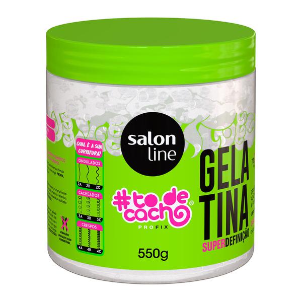 GELATINA SALON LINE 550G SUPER DEFINIÇÃO