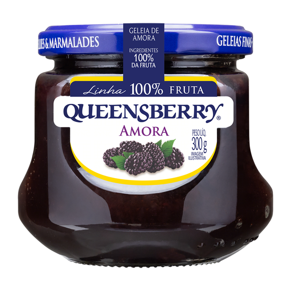 GELEIA QUEENSBERRY 300G 100% AMORA