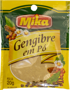 CONDIM MIKA GENGIBRE EM PO 20G