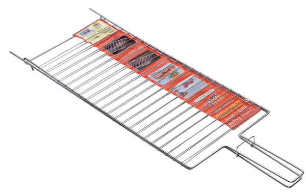 GRELHA DUPLA P/CARNE 72 X 24 UTI MIL