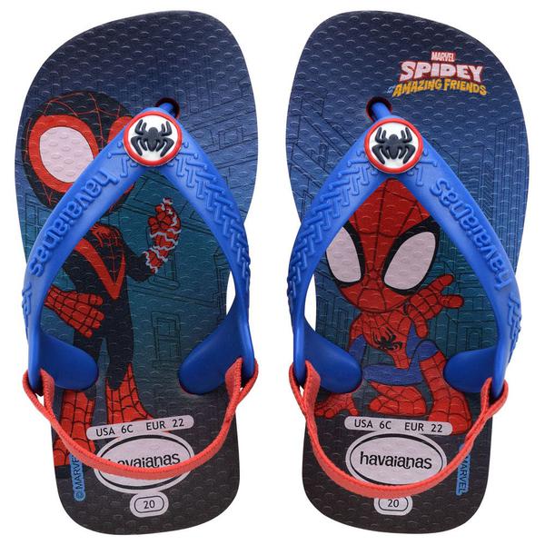 HAVAIANAS BABY MARVEL VERM RUBI 17/8 1UN