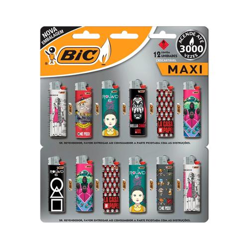 ISQUEIRO BIC MAXI NETFLIX