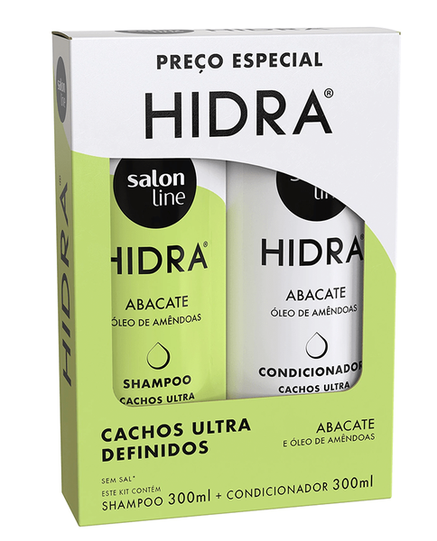KIT SH+CO 300ML SALON LINE HIDRA ABACATE