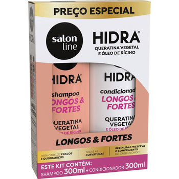 KIT SALON LINE SH+CO HIDRA 300G QUERATIN