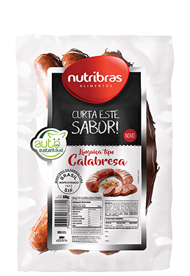 LINGUICA CALABRESA NUTRIBRAS 350G