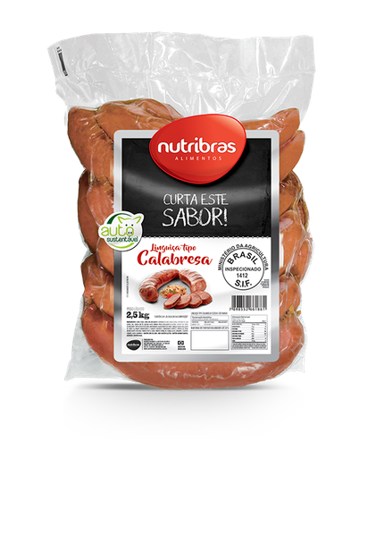 LINGUICA CALABRESA NUTRIBRAS KG